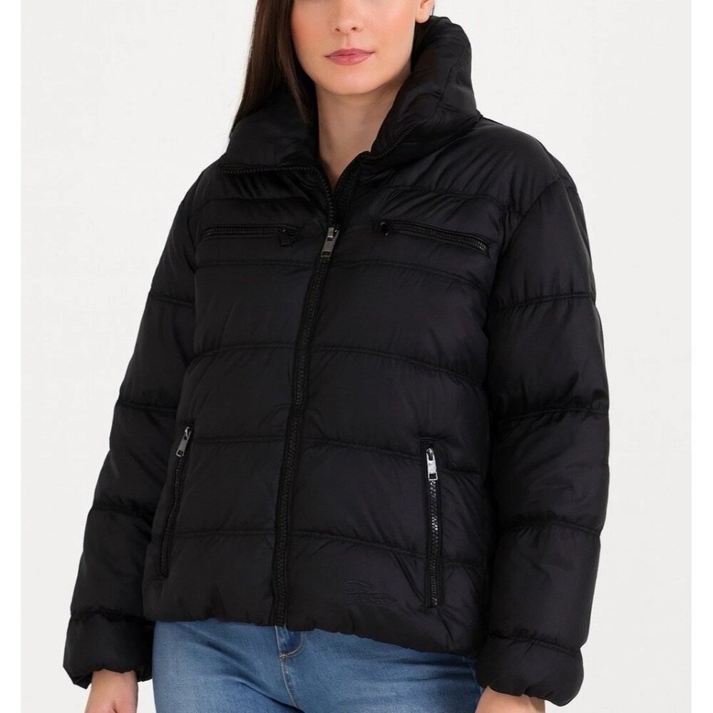 Fera Women’s Down Jacket Puffer Ski Black Large 14